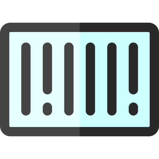código de barras Basic Rounded Flat icono