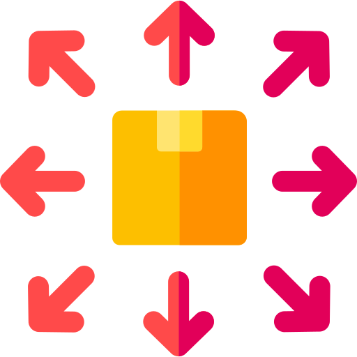envío Basic Rounded Flat icono