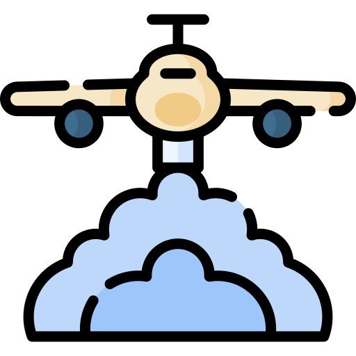 飛行機 Special Lineal color icon