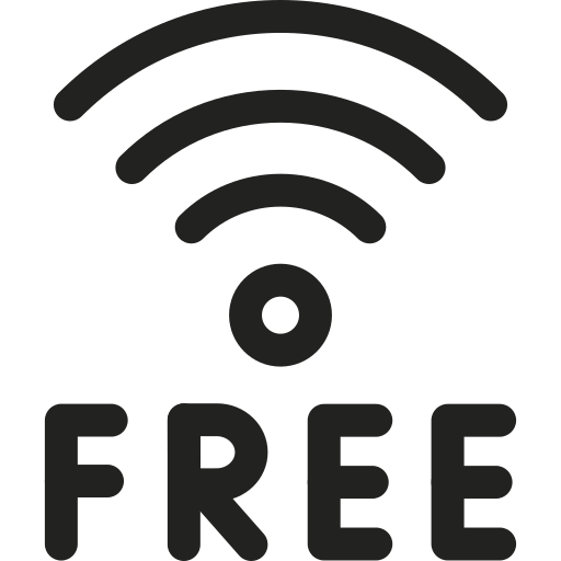 Free wifi Basic Rounded Lineal icon