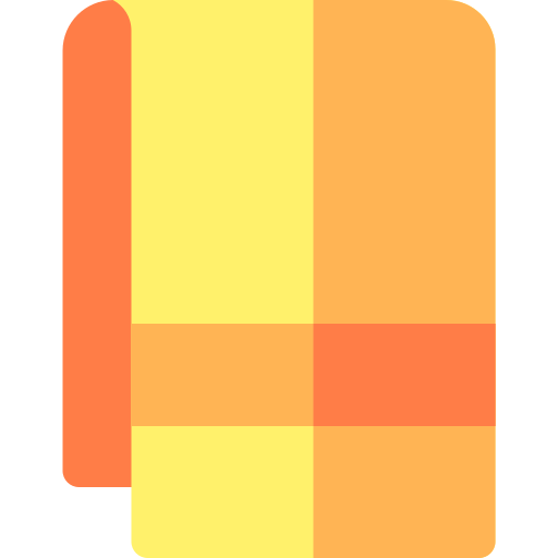 タオル Basic Rounded Flat icon