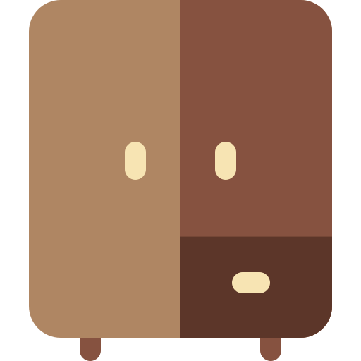 Cupboard Basic Rounded Flat icon