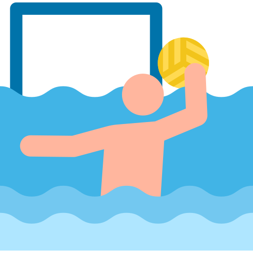 waterpolo Pictograms Colour icoon