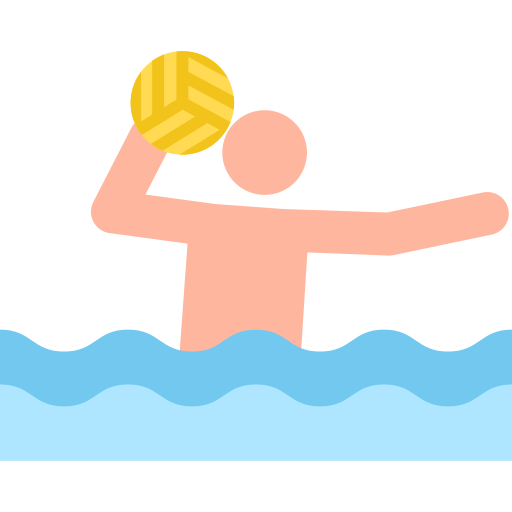 waterpolo Pictograms Colour Ícone