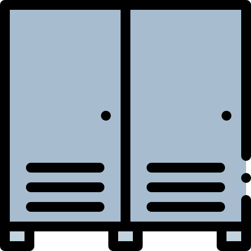 Storage Detailed Rounded Lineal color icon