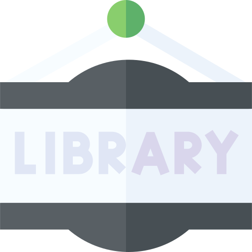 Library Basic Straight Flat icon