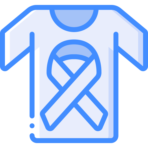 Shirt Basic Miscellany Blue icon