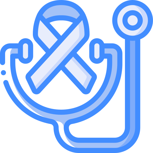 Stethoscope Basic Miscellany Blue icon