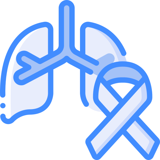 Lungs Basic Miscellany Blue icon