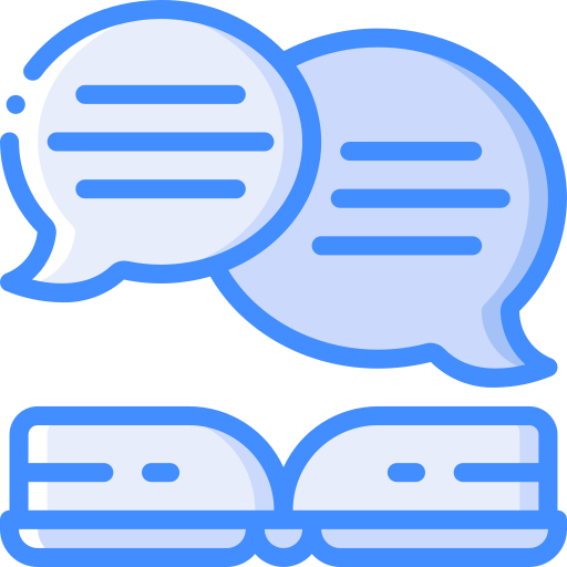 conversazione Basic Miscellany Blue icona