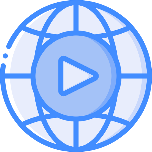 ビデオ Basic Miscellany Blue icon