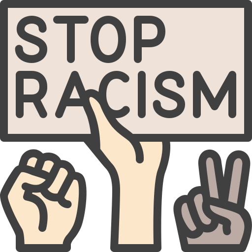 No racism Generic Outline Color icon