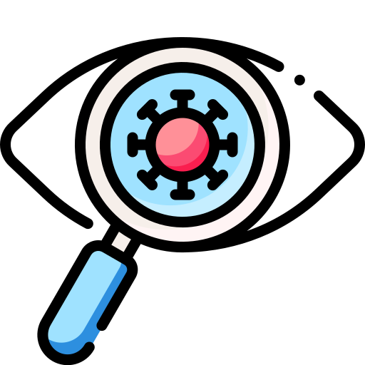 Eye Generic Outline Color icon