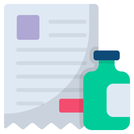 医療請求書 Generic Flat icon