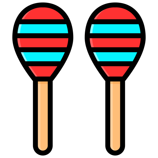 마라카스 Generic Outline Color icon