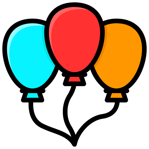 globos Generic Outline Color icono