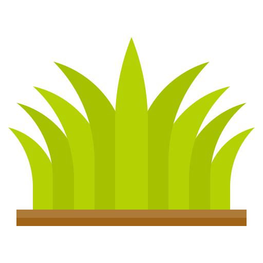 Grass Generic Flat icon