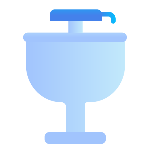 toaleta Generic Flat Gradient ikona