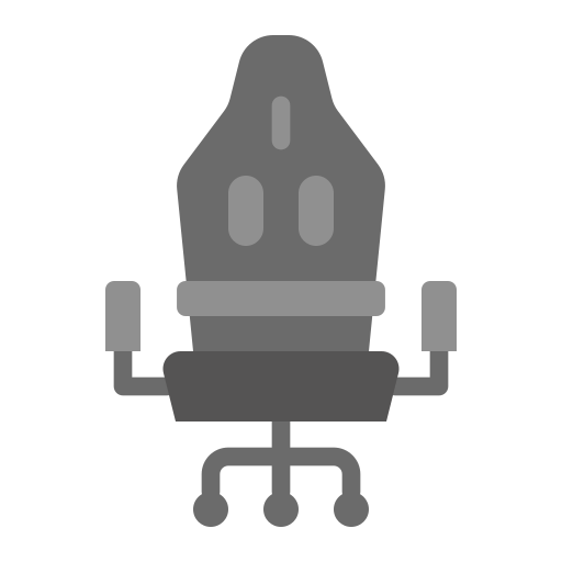 fotel gamingowy Generic Flat ikona