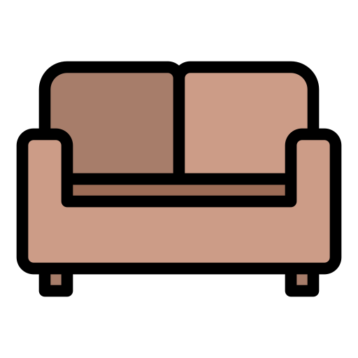 sofa Generic Outline Color icon