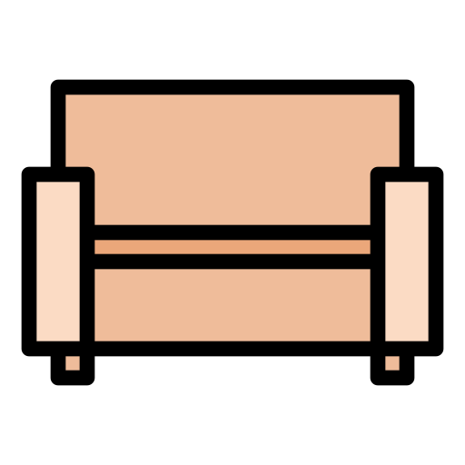 sofa Generic Outline Color icon