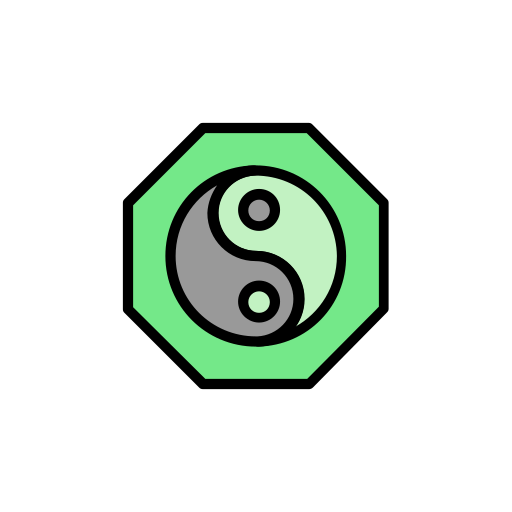 Ying yang Generic Outline Color icon