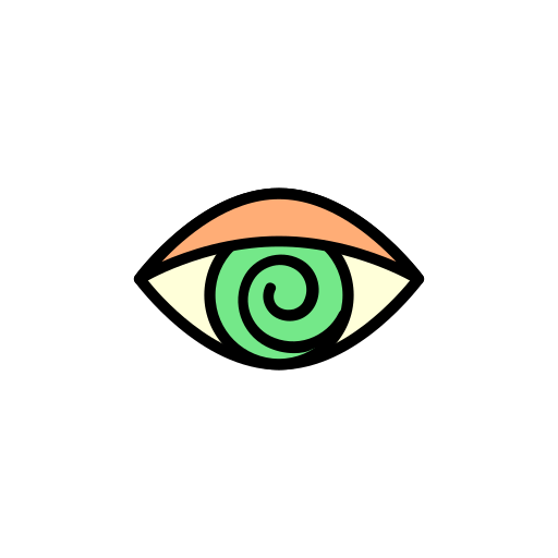 Iridology Generic Outline Color icon