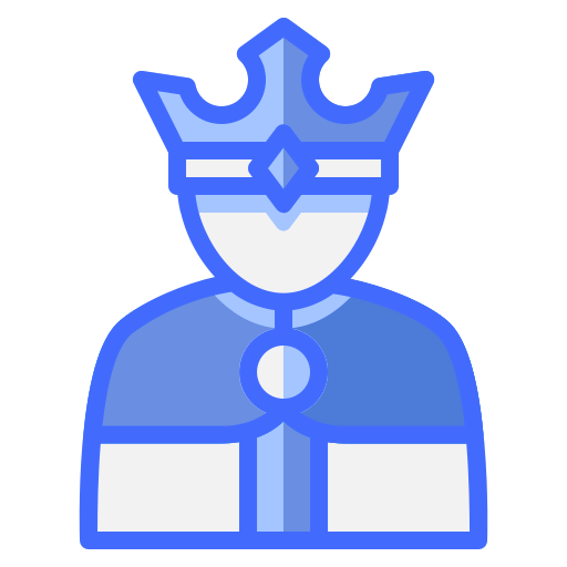 王 Generic Blue icon