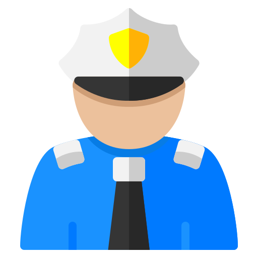 police Generic Flat Icône