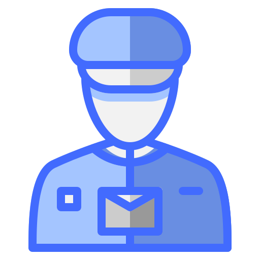 postbode Generic Blue icoon