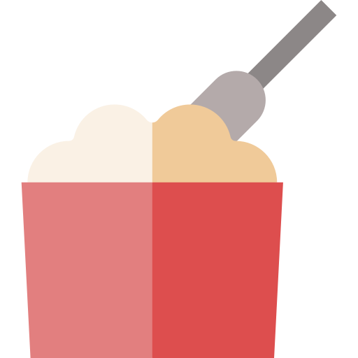 jogurt Basic Straight Flat ikona