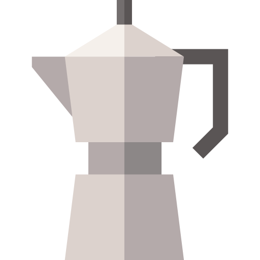 커피 포트 Basic Straight Flat icon