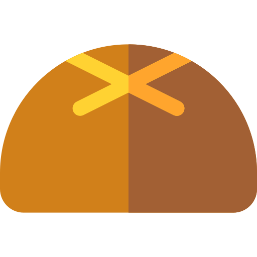 Хлеб Basic Rounded Flat иконка