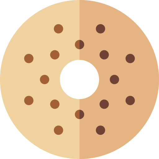 ベーグル Basic Rounded Flat icon