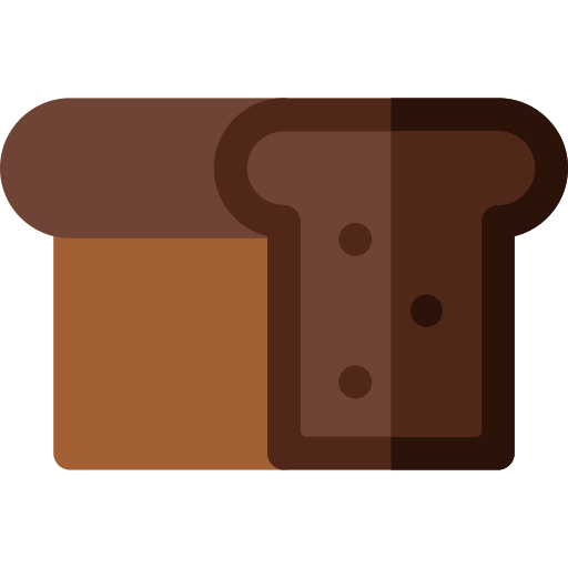 un pan Basic Rounded Flat icono