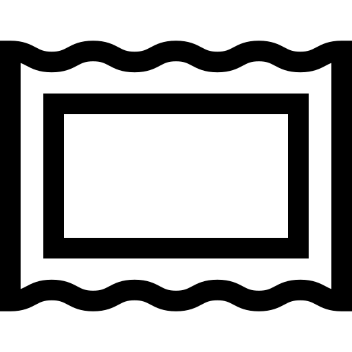 cadres Basic Straight Lineal Icône