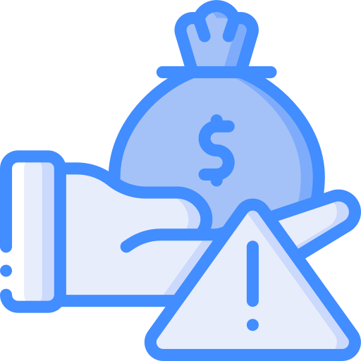 Money bag Basic Miscellany Blue icon
