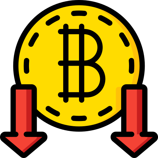 Биткойн Basic Miscellany Lineal Color иконка