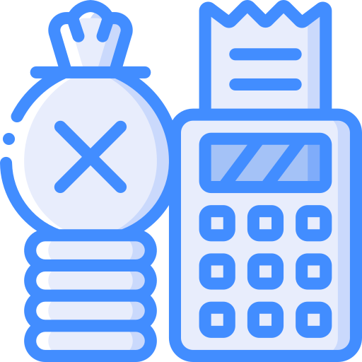 Calculator Basic Miscellany Blue icon