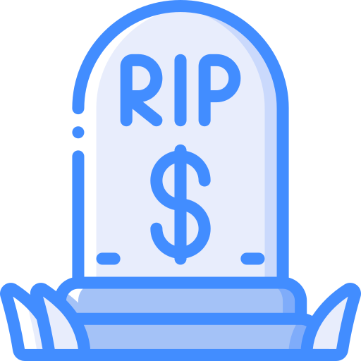 Grave Basic Miscellany Blue icon
