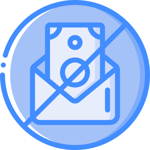 Envelope Basic Miscellany Blue icon