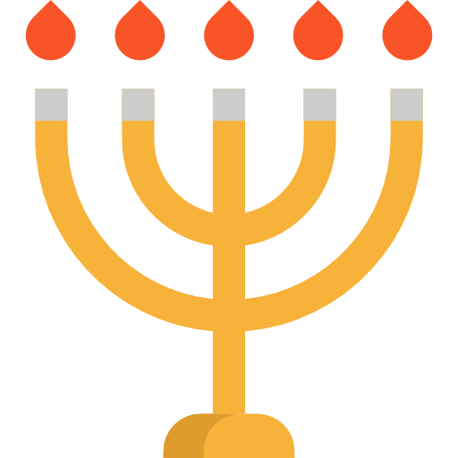 menorah Special Flat Icône