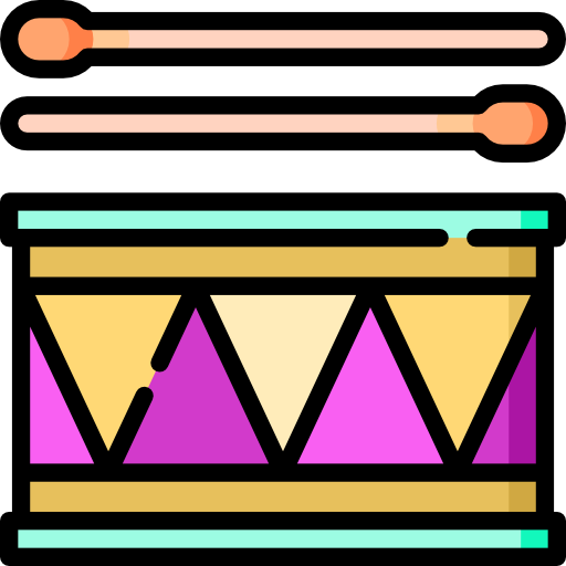 bęben Special Lineal color ikona