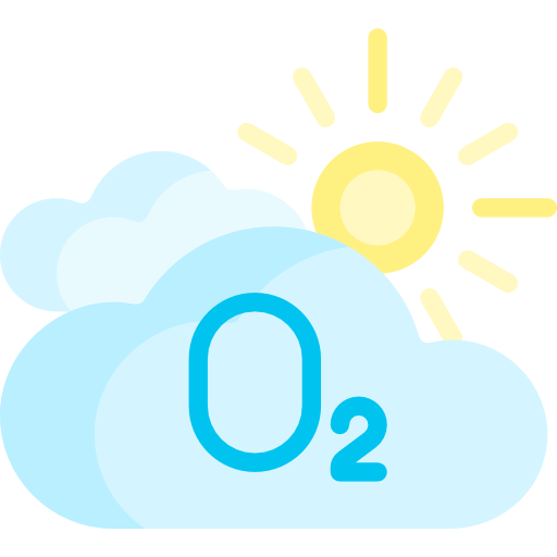 oxígeno Special Flat icono