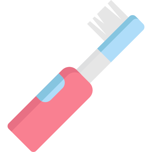 Electric toothbrush Special Flat icon