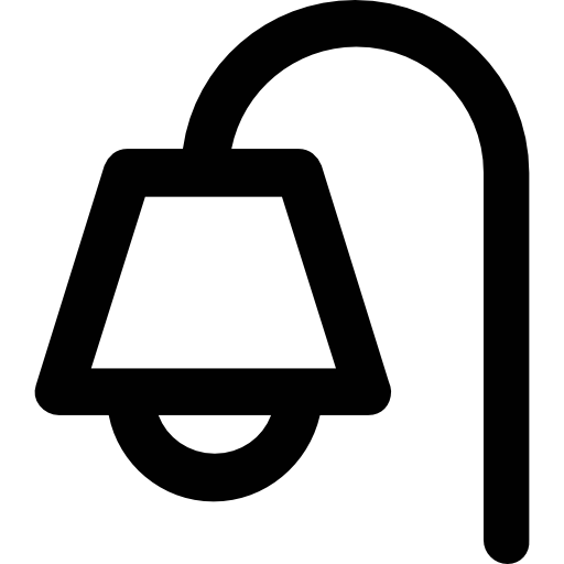 lámpara Vector Market Bold Rounded icono