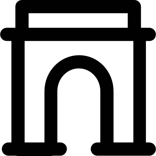 凱旋門 Vector Market Bold Rounded icon