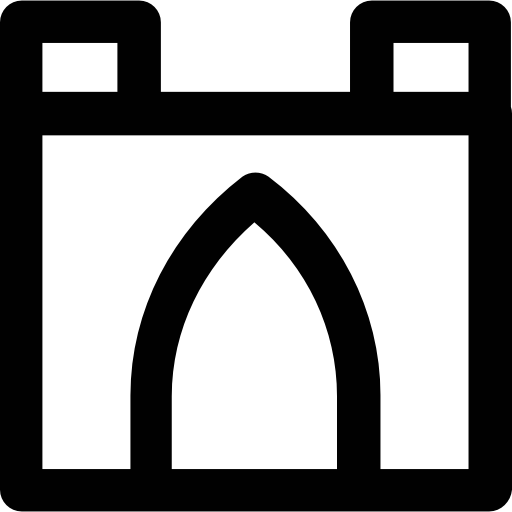 castello Vector Market Bold Rounded icona