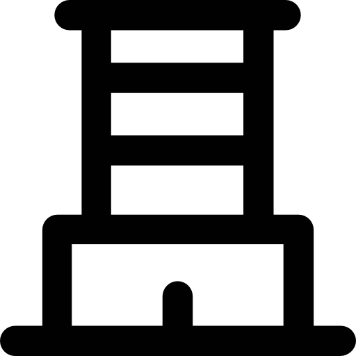 Tower Vector Market Bold Rounded icon