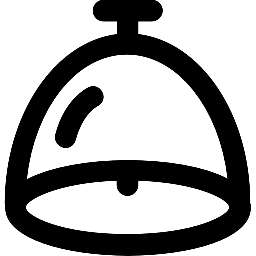 campana Vector Market Bold Rounded icono